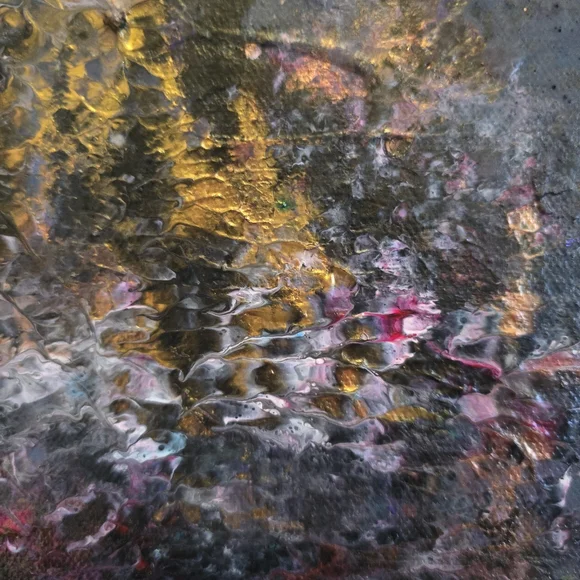 HANDCRAFTED Abstract Painting HANDPAINTED & HANDMADE Wall Art Decor 24x30